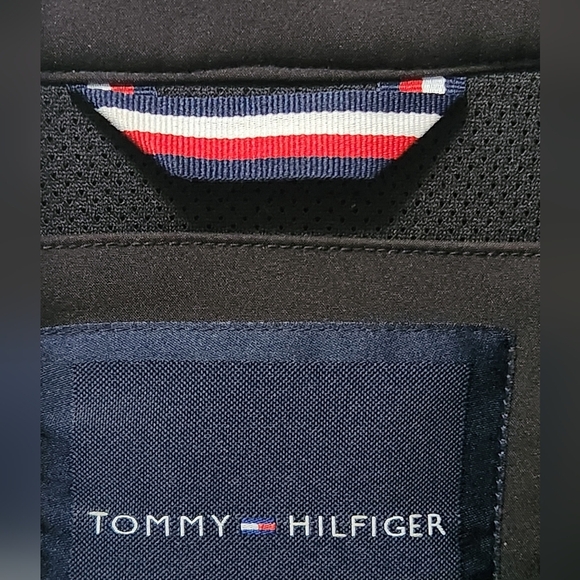 Tommy Hilfiger Men's Active Soft Shell Jacket, Size L, Black - Picture 4 of 16